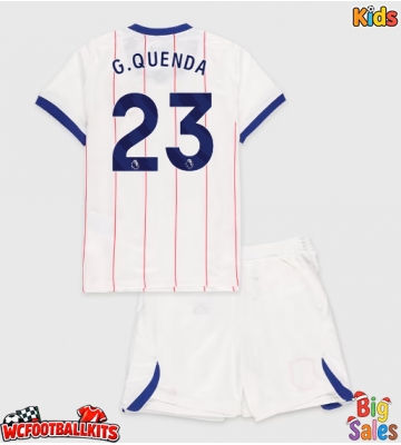 Chelsea Geovany Quenda #23 Replica Third Stadium Kit for Kids 2026-27 Short Sleeve (+ pants)